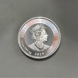 2019 2 Dollar Australia Bottlenose Dolphin Silver Coin 1.5 oz